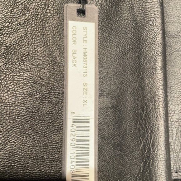 Harve' Benard faux leather women’s skirt  size.small,medium,Large,X-Large - Picture 4 of 12